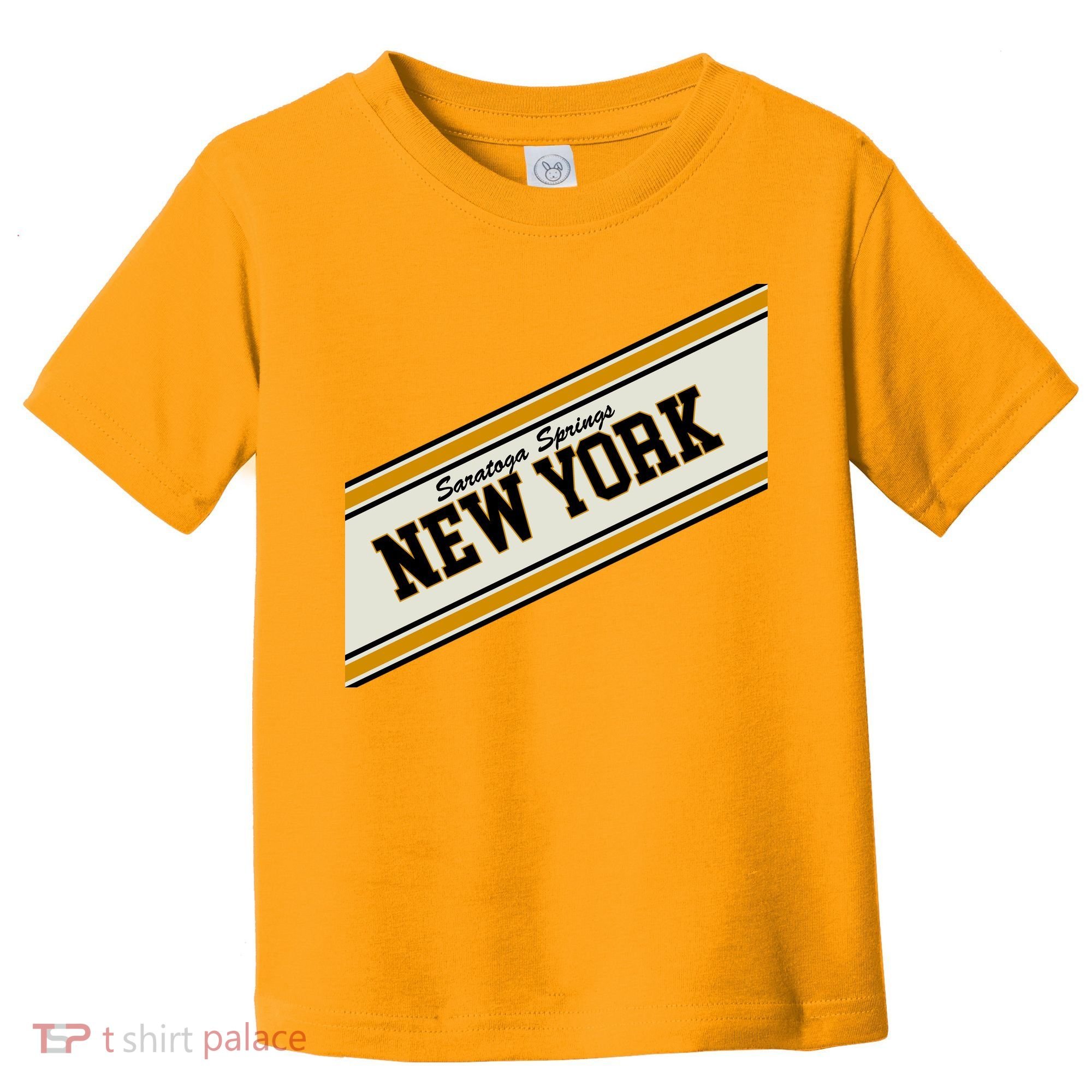 Saratoga Springs New York Varsity Logo Toddler T-Shirt