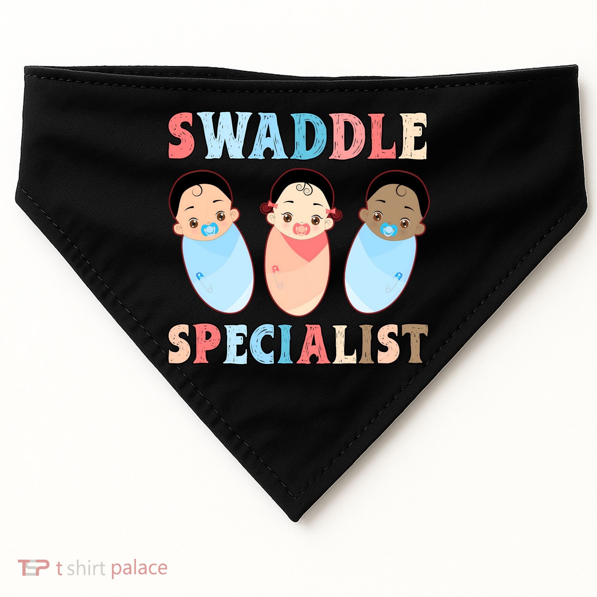 Swaddle Specialist Nicu Labor And Delivery Icu Nurse Gift USA-Made Doggie Bandana