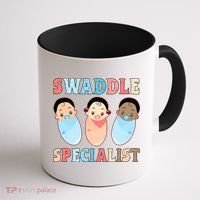 Swaddle Specialist Nicu Labor And Delivery Icu Nurse Gift Coffee Mug thumb 1