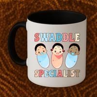 Swaddle Specialist Nicu Labor And Delivery Icu Nurse Gift Coffee Mug thumb 2