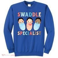 Swaddle Specialist Nicu Labor And Delivery Icu Nurse Gift Sweatshirt thumb 0