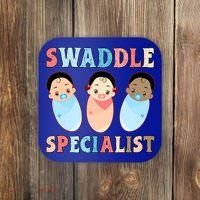 Swaddle Specialist Nicu Labor And Delivery Icu Nurse Gift Coaster thumb 0