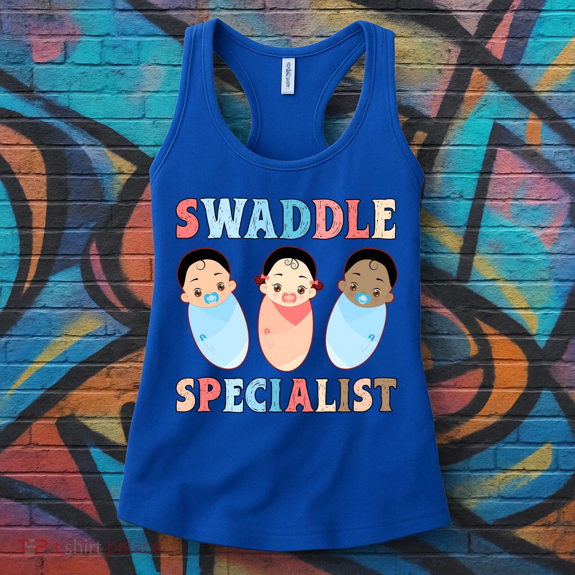 Swaddle Specialist Nicu Labor And Delivery Icu Nurse Gift Women's Tank Top