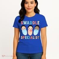 Swaddle Specialist Nicu Labor And Delivery Icu Nurse Gift Women's T-Shirt thumb 4