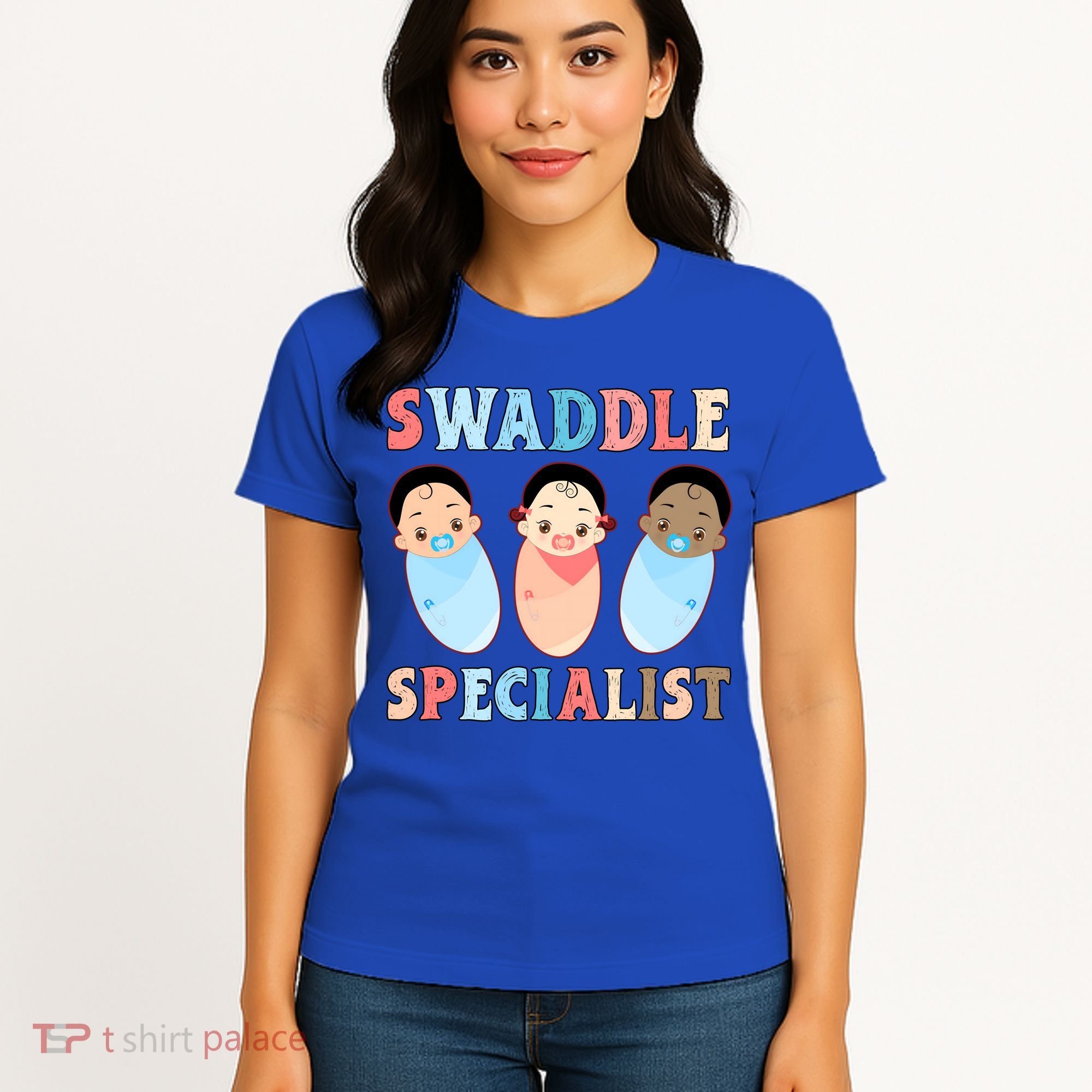 Swaddle Specialist Nicu Labor And Delivery Icu Nurse Gift Women's T-Shirt