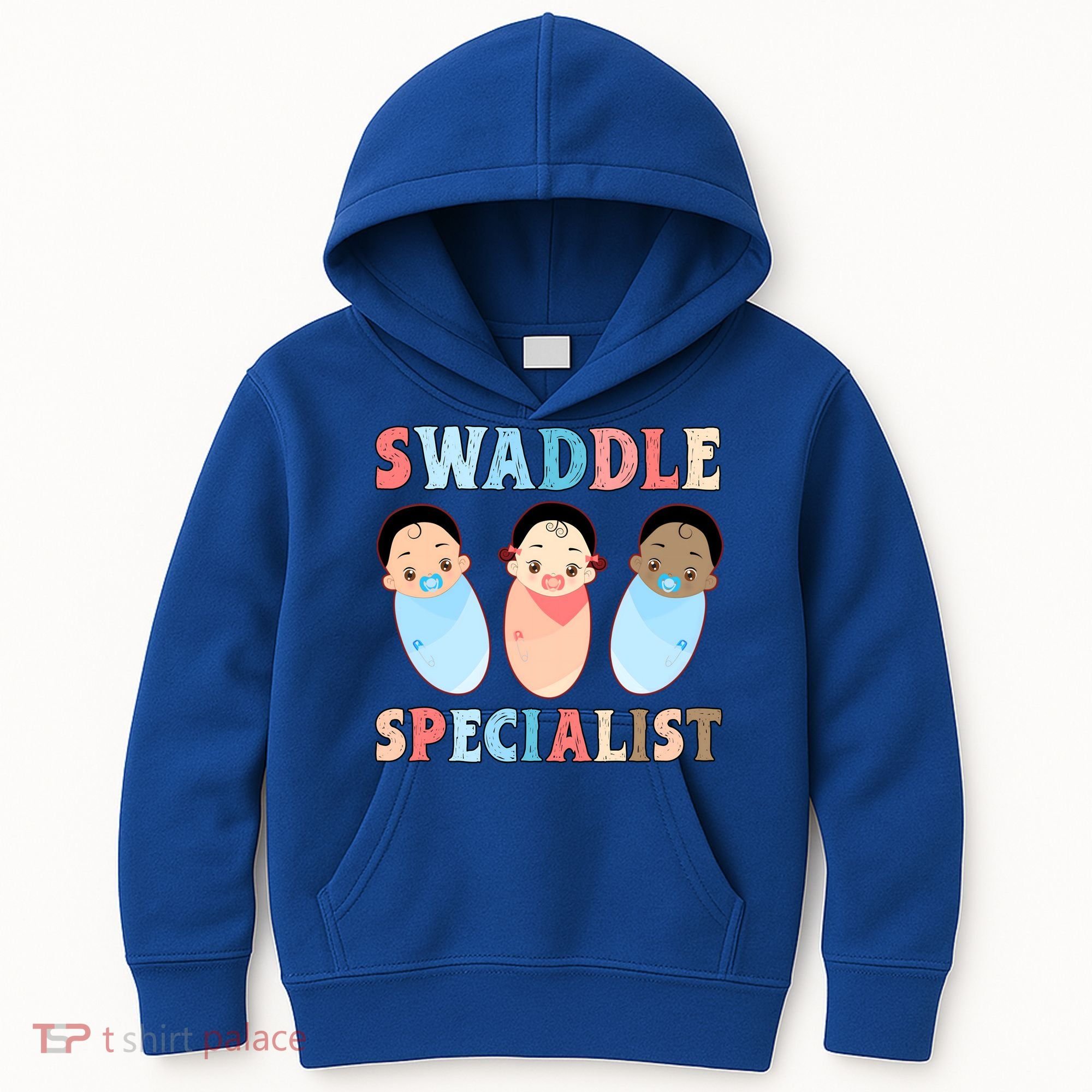 Swaddle Specialist Nicu Labor And Delivery Icu Nurse Gift Kids Hoodie