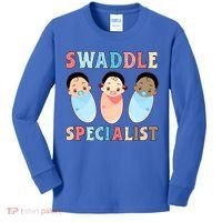 Swaddle Specialist Nicu Labor And Delivery Icu Nurse Gift Kids Long Sleeve Shirt thumb 0