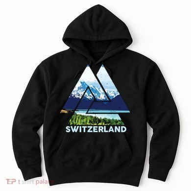 Switzerland Swiss Nature Alps Mountains Hoodie