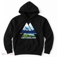 Switzerland Swiss Nature Alps Mountains Hoodie thumb 0
