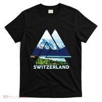 Switzerland Swiss Nature Alps Mountains T-Shirt thumb 0