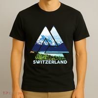 Switzerland Swiss Nature Alps Mountains T-Shirt thumb 3