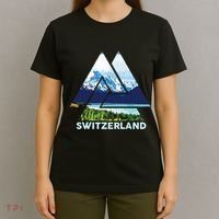 Switzerland Swiss Nature Alps Mountains T-Shirt thumb 4