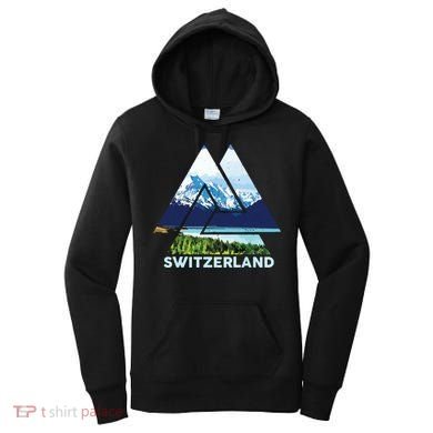 Switzerland Swiss Nature Alps Mountains Women's Hoodie