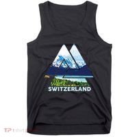 Switzerland Swiss Nature Alps Mountains Tank Top thumb 0