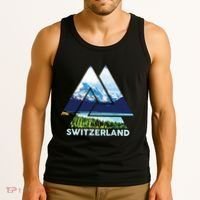 Switzerland Swiss Nature Alps Mountains Tank Top thumb 3