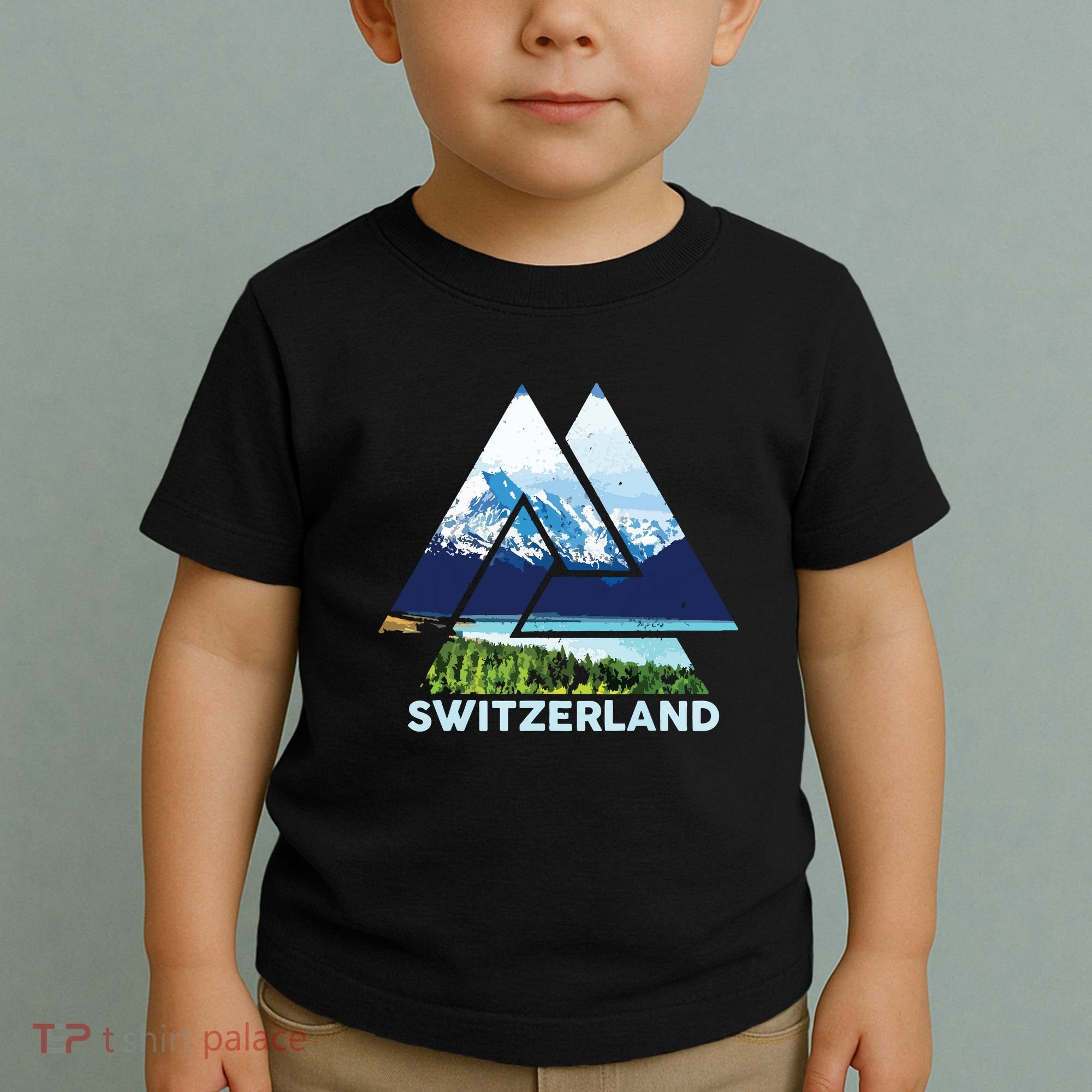 Switzerland Swiss Nature Alps Mountains Toddler T-Shirt