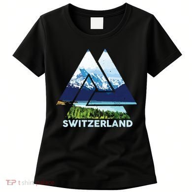 Switzerland Swiss Nature Alps Mountains Women's T-Shirt