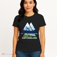 Switzerland Swiss Nature Alps Mountains Women's T-Shirt thumb 4