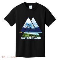Switzerland Swiss Nature Alps Mountains Kids T-Shirt thumb 0