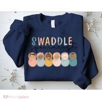 Swaddle Specialist NICU Mother Baby Nurse Tech Neonatal ICU Sweatshirt thumb 2