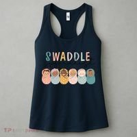 Swaddle Specialist NICU Mother Baby Nurse Tech Neonatal ICU Women's Tank Top thumb 3