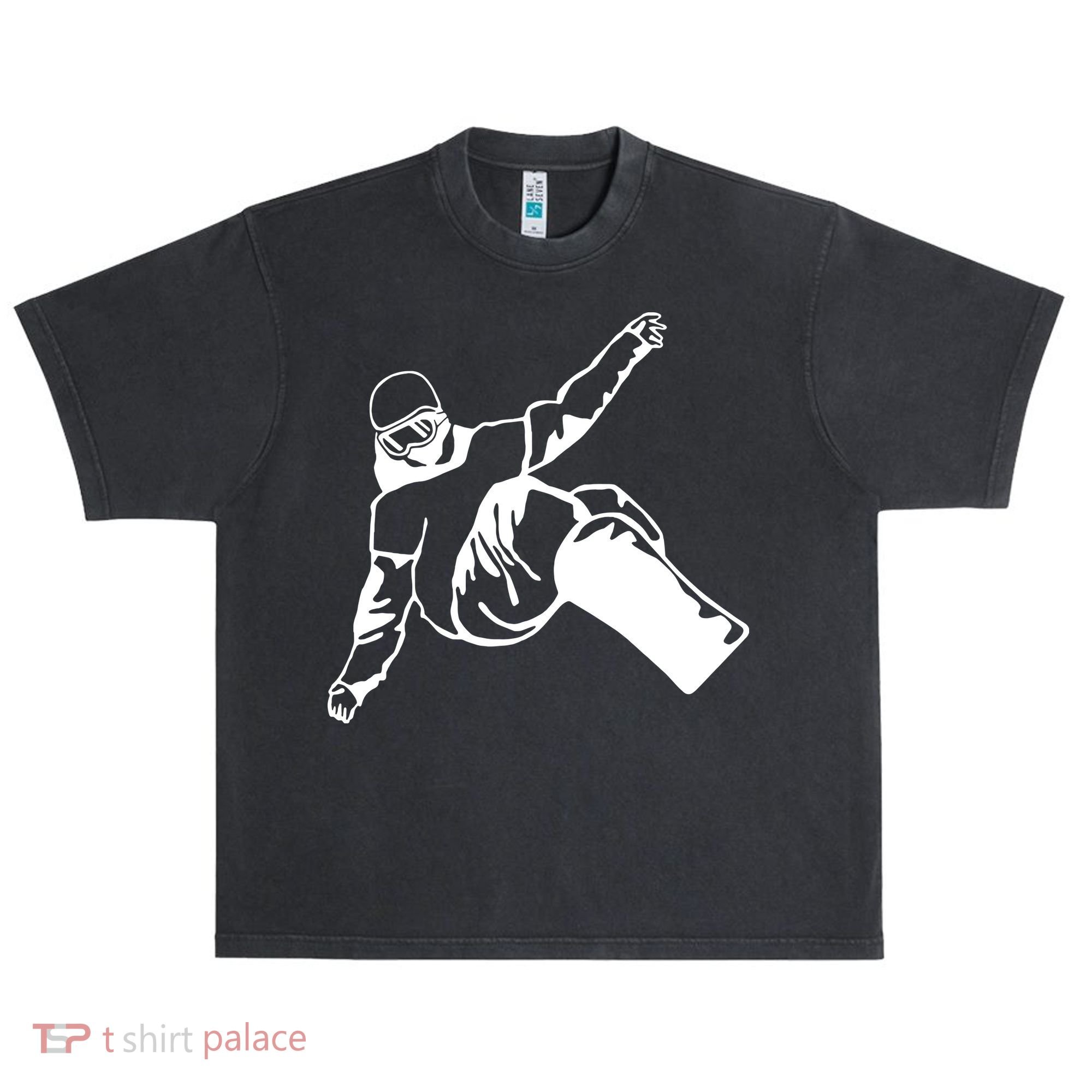 Snowboard Urban Oversized Heavyweight T-Shirt