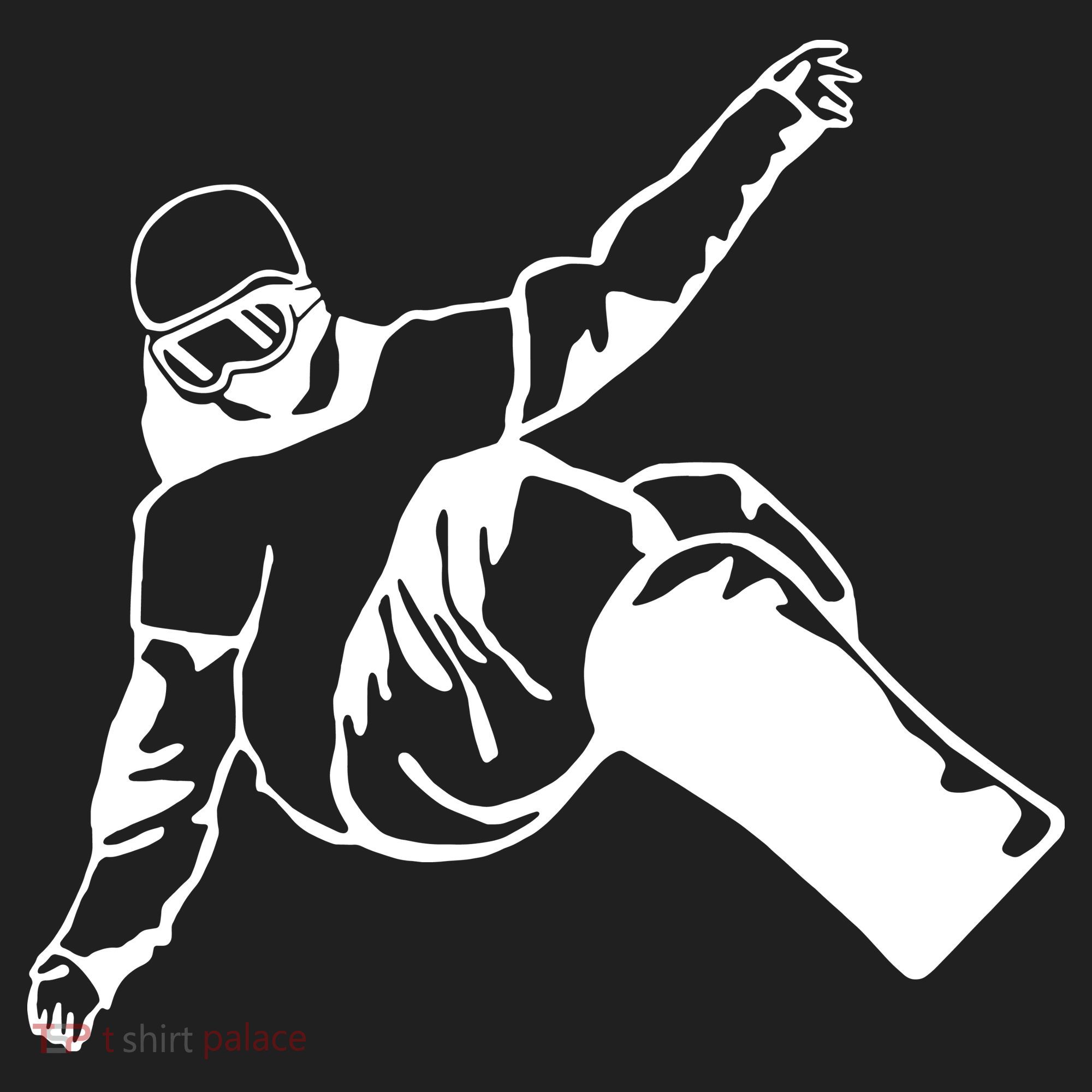 Snowboard Urban Oversized Heavyweight T-Shirt