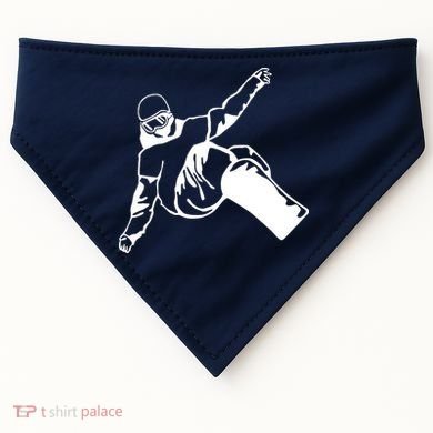 Snowboard USA-Made Doggie Bandana