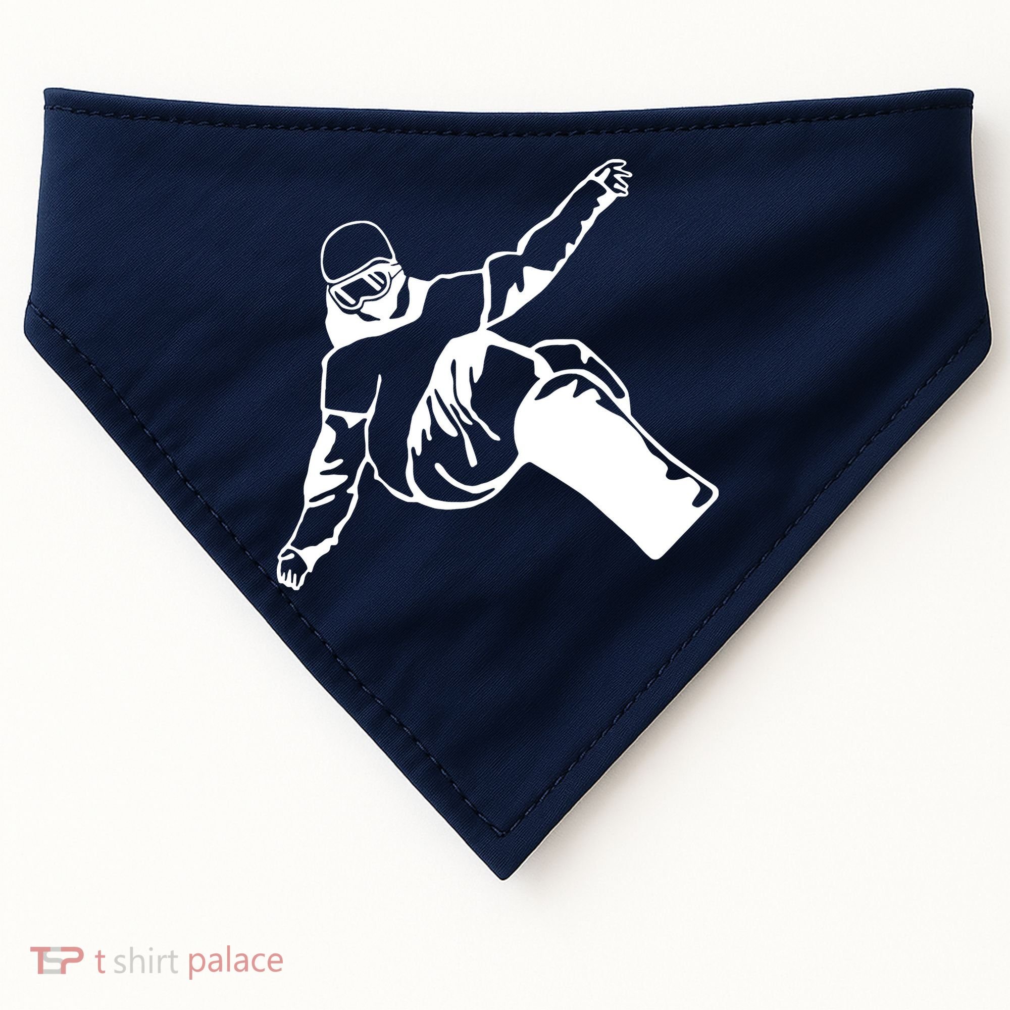 Snowboard USA-Made Doggie Bandana