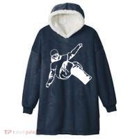 Snowboard Hooded Wearable Blanket thumb 0
