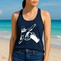 Snowboard Women's Tank Top thumb 2