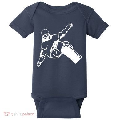 Snowboard Baby Bodysuit