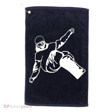 Snowboard Golf Towel