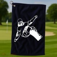 Snowboard Golf Towel thumb 1