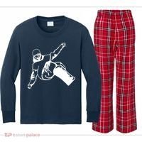 Snowboard Kids Long Sleeve Plaid Pajama Set thumb 0