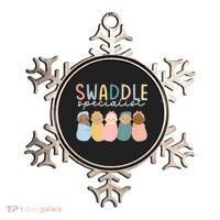 Swaddle Specialist NICU Mother Baby Nurse Tech Neonatal ICU Ornament thumb 0