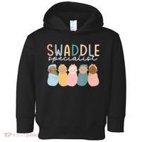 Swaddle Specialist NICU Mother Baby Nurse Tech Neonatal ICU Toddler Hoodie thumb 0