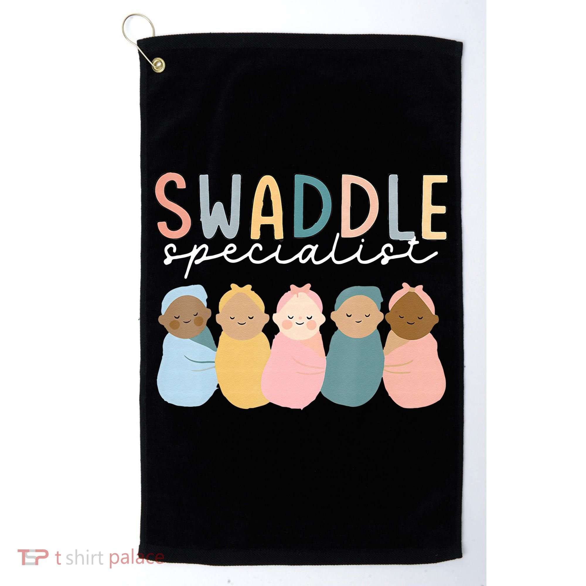 Swaddle Specialist NICU Mother Baby Nurse Tech Neonatal ICU Golf Towel