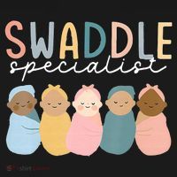 Swaddle Specialist NICU Mother Baby Nurse Tech Neonatal ICU Visor thumb 3