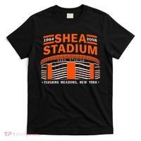 Shea Stadium New York Retro Baseball Park Vintage Old School T-Shirt thumb 0