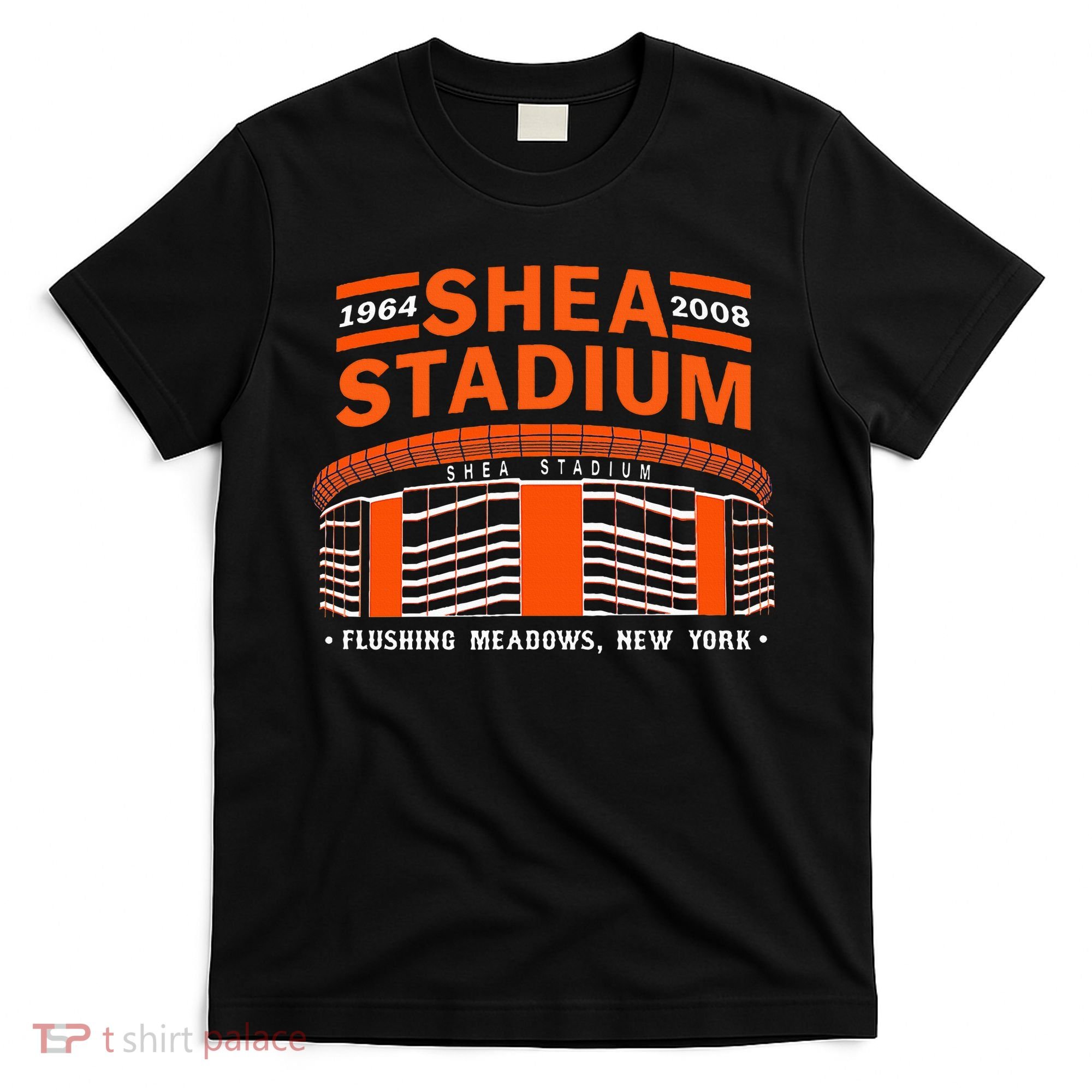 Shea Stadium New York Retro Baseball Park Vintage Old School T-Shirt