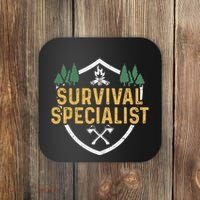 Survival Specialist Outdoor Bushcraft Survival Coaster thumb 0