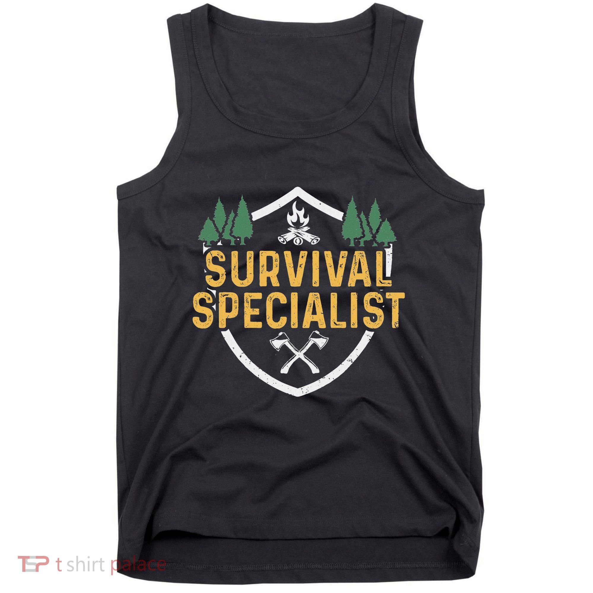Survival Specialist Outdoor Bushcraft Survival Tank Top