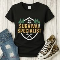 Survival Specialist Outdoor Bushcraft Survival Women's T-Shirt thumb 3