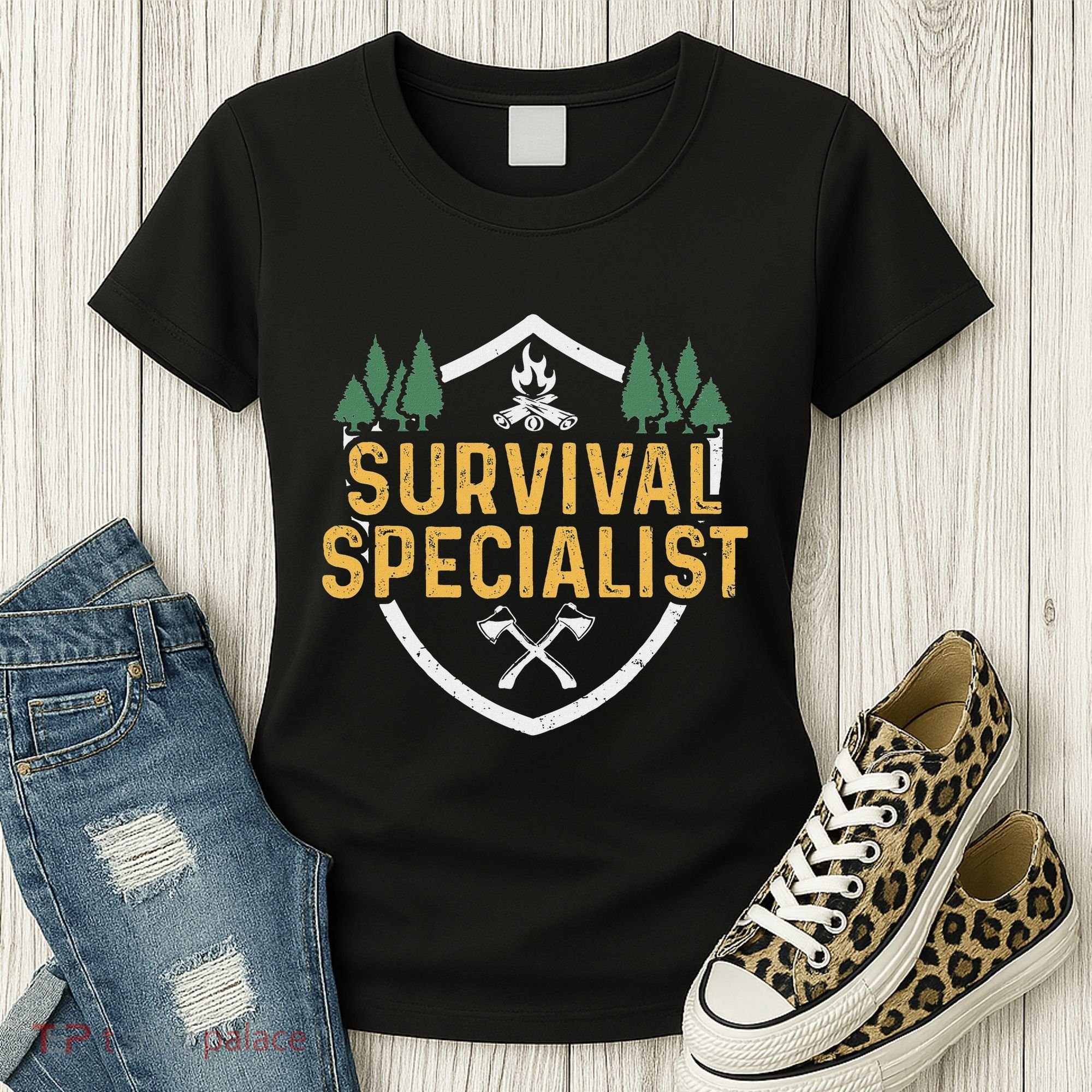 Survival Specialist Outdoor Bushcraft Survival Women's T-Shirt