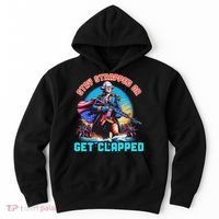 Stay Strapped Or Get Clapped George Washington 4th Of July Hoodie thumb 0