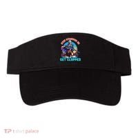 Stay Strapped Or Get Clapped George Washington 4th Of July Visor thumb 0