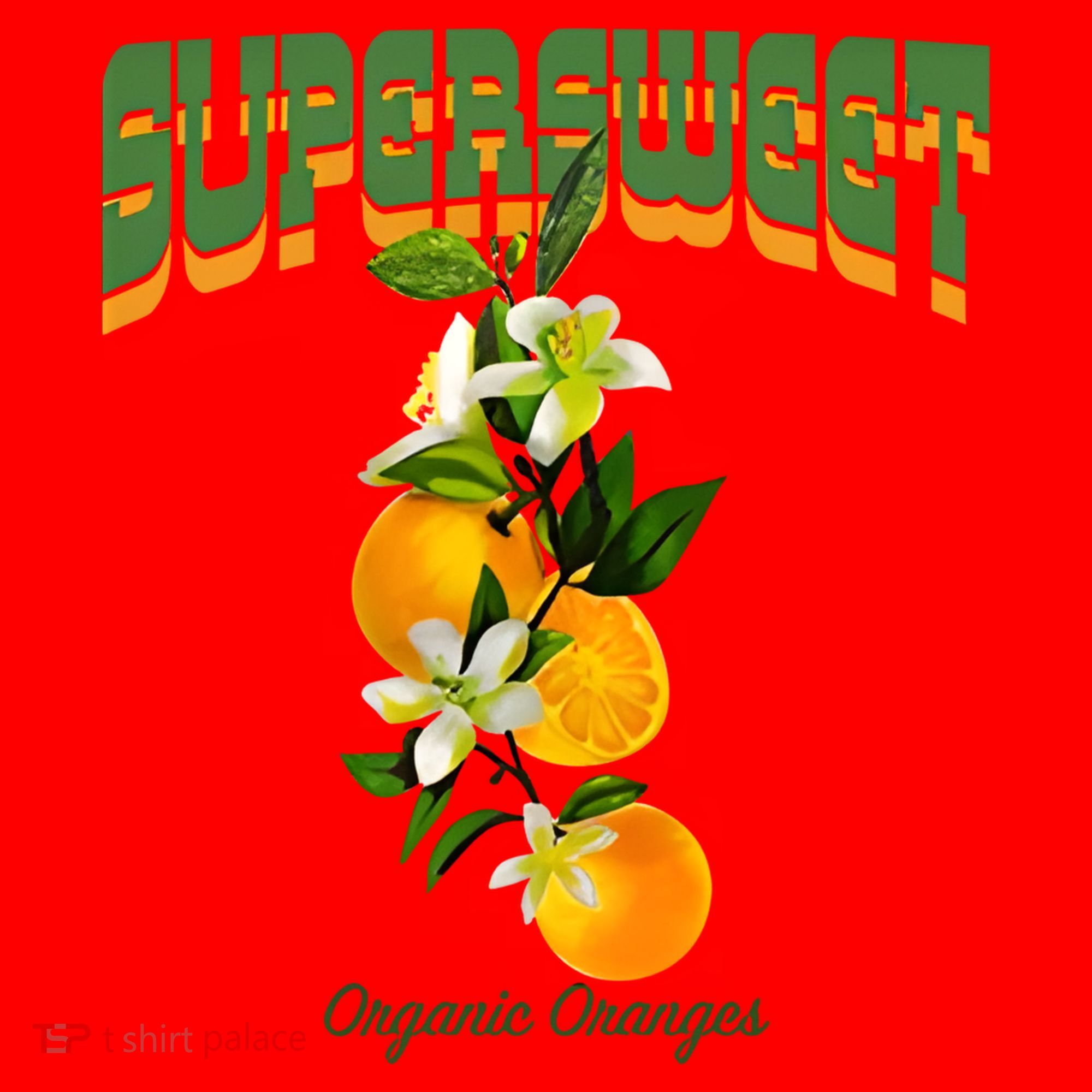 Super Sweet Organic Oranges Santa Hat