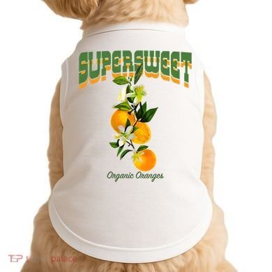 Super Sweet Organic Oranges Doggie Tank