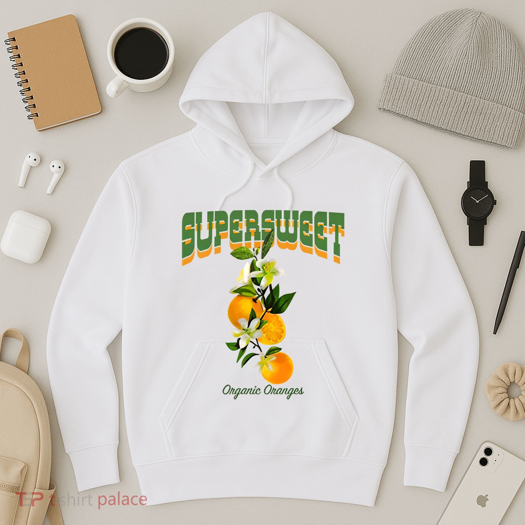 Super Sweet Organic Oranges Hoodie